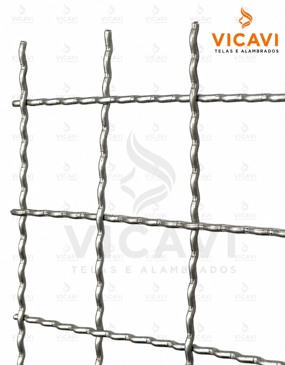 Tela Ondulada em Aço Inox AISI 304 - Image 2