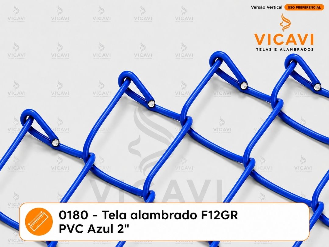 Tela Alambrado F12GR PVC