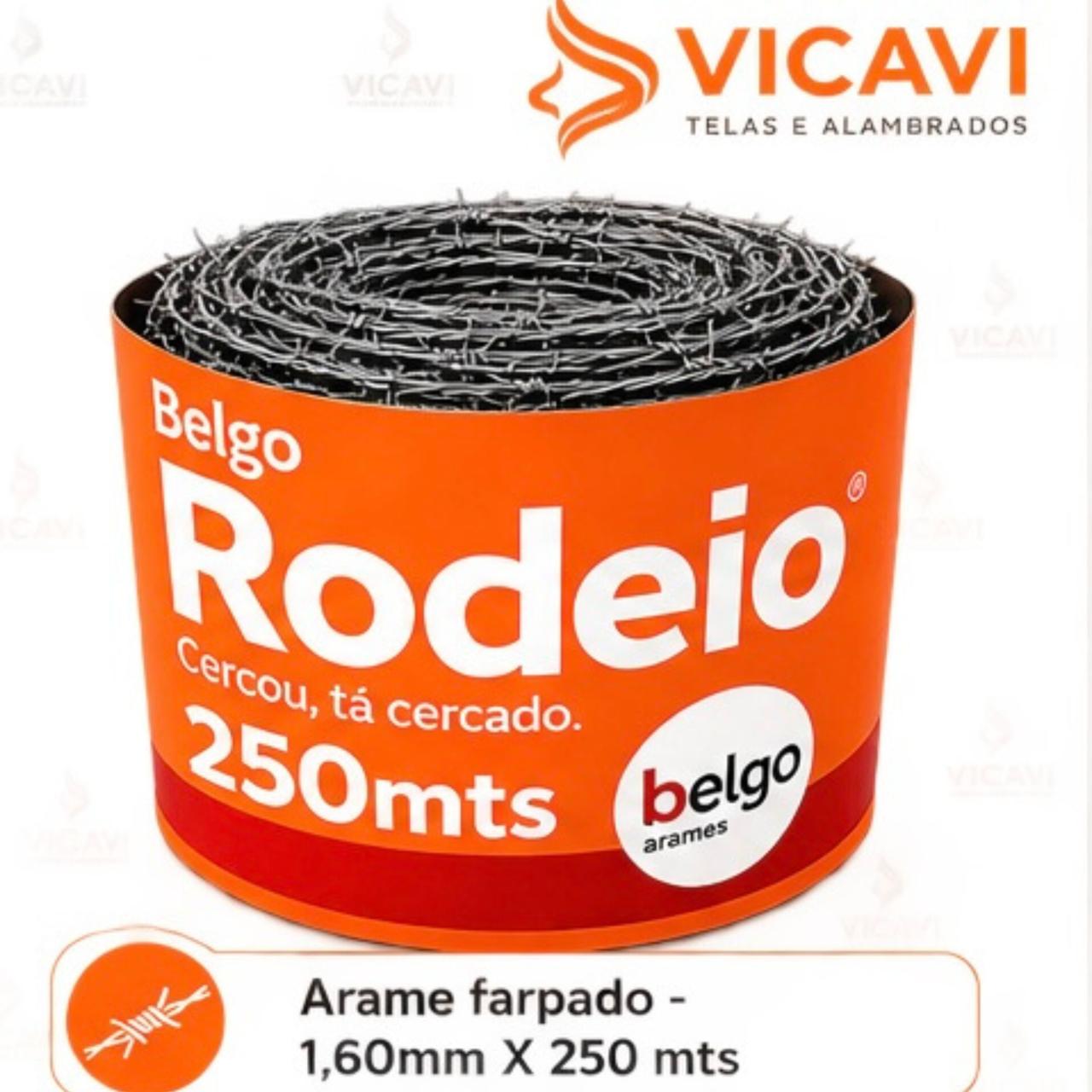 Arame farpado 250 metros