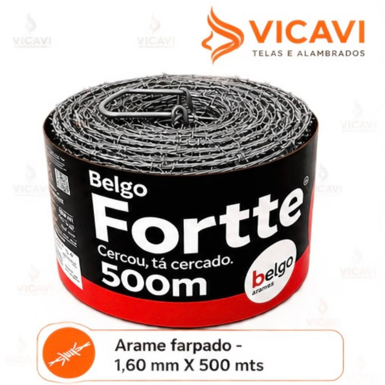 Arame farpado 500 metros