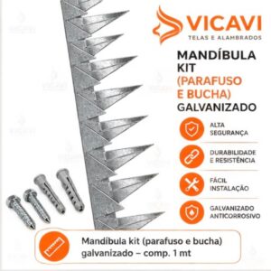 Kit de Proteção para Muros Mandíbula